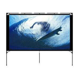 Outdoor Projector Screen - Foldable Portable Outdoor Front Movie Screen - Pynx Pro Screen Rentals