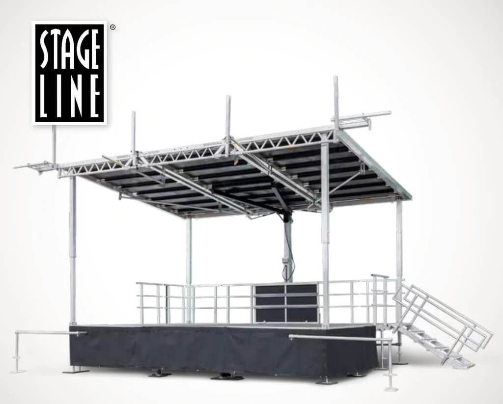 Stageline SL75 Stage Rental - Pynx Pro stage rental company