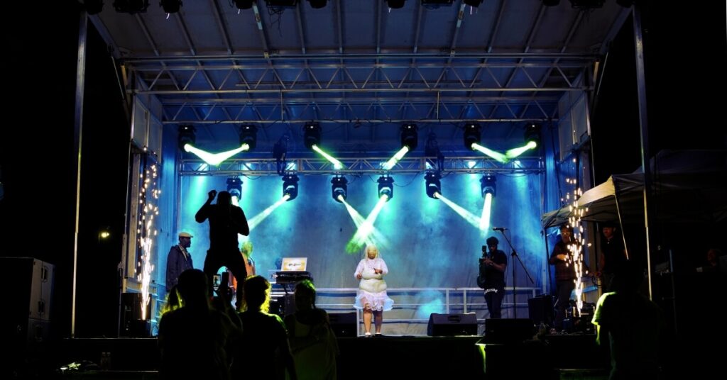 Stage Lighting - Pynx Pro at Cambridge Riverside Jamfest