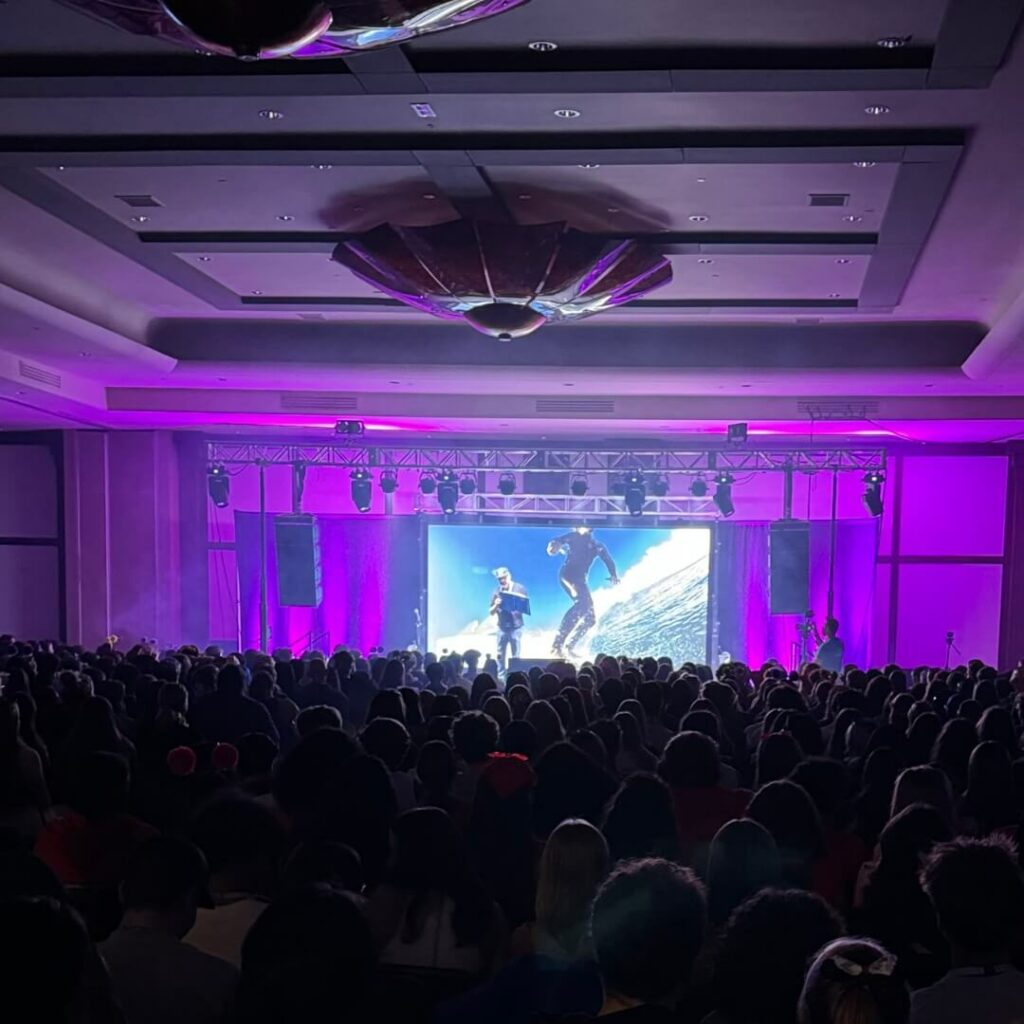 LED Video Wall Rental - Ontario Student Leadership Conference